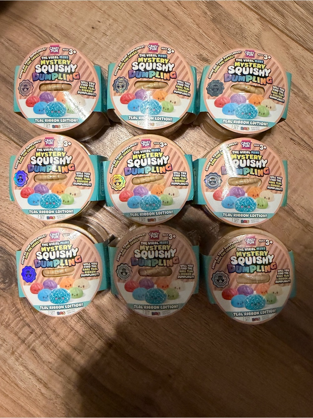 9 rms teal ribbon dumpling bundle